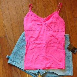 No Boundaries Neon Pink Camisole